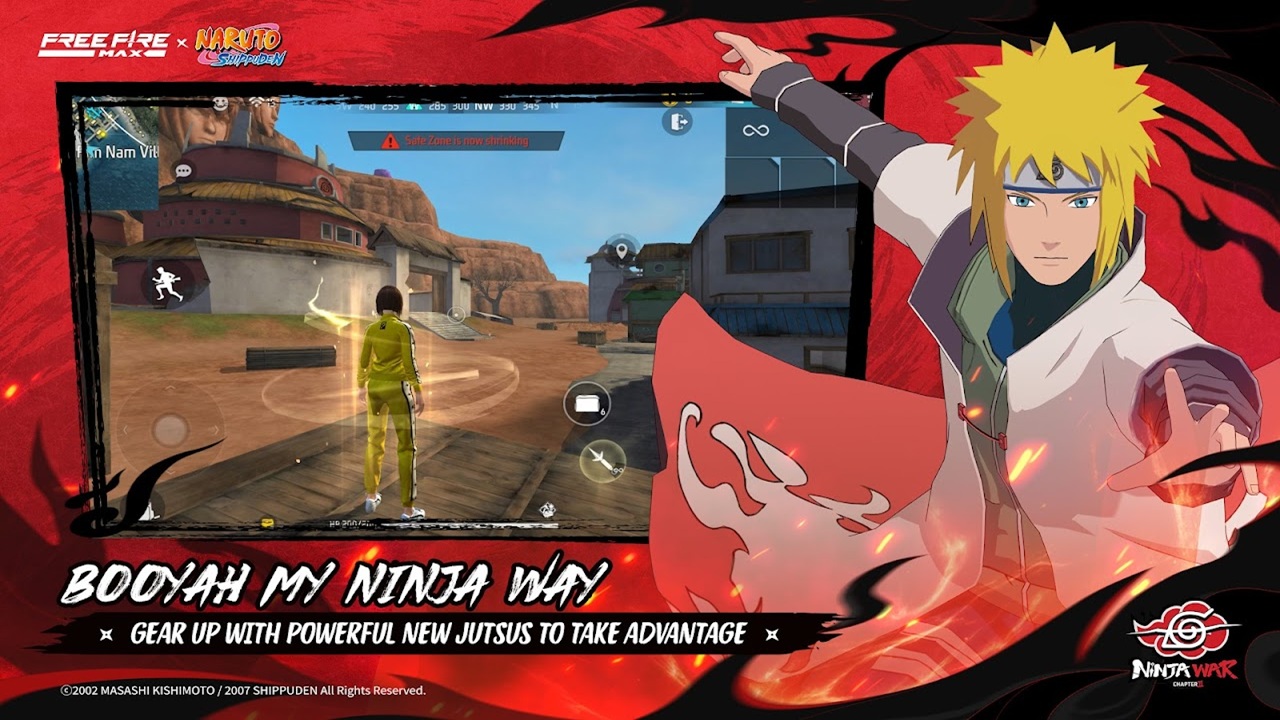 Free Fire MAX x NARUTO screenshot 5