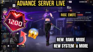 Free Fire OB50 Advance Server 2